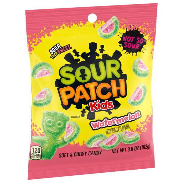 Sour Patch Kids Watermelon Bag 102g x 12